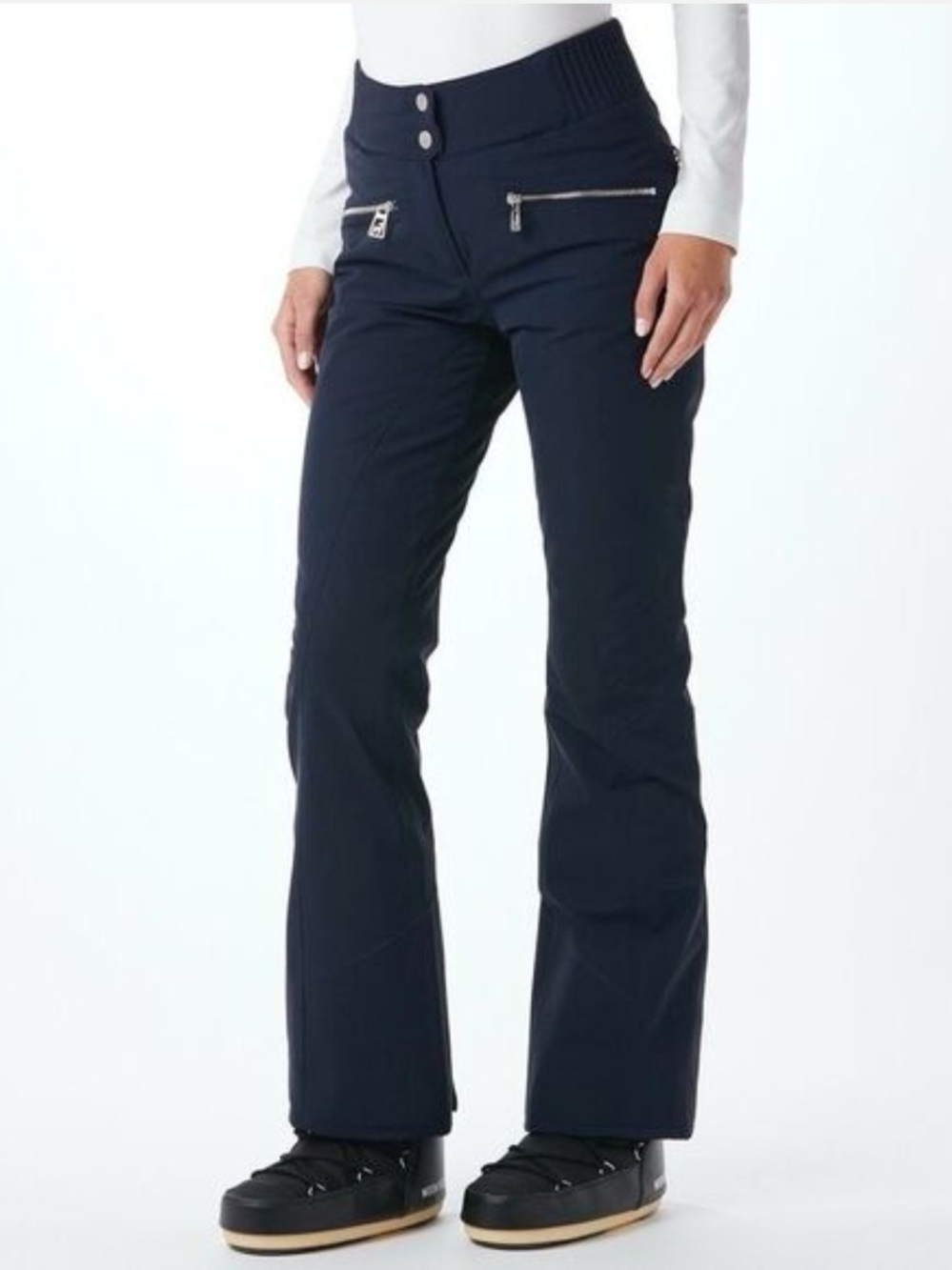 Toni Sailer Alla Insulated Luxury Ski Pants - Midnight Navy - EU 44 / US 14